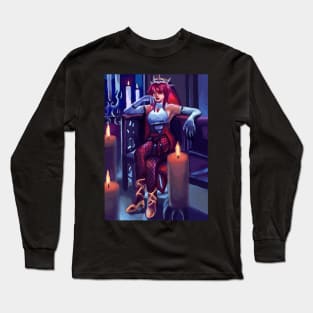 Rosaria Genshin Impact art Long Sleeve T-Shirt